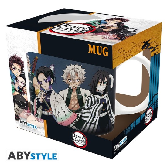 ABYstyle Demon Slayer Ceramic Mug 320ml - Pillars - Krūze