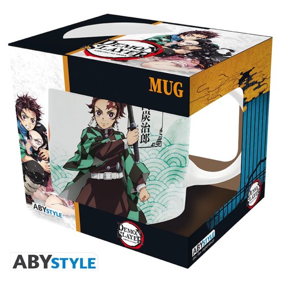 ABYstyle Demon Slayer Ceramic Mug 320ml - Tanjiro & Nezuko - Krūze