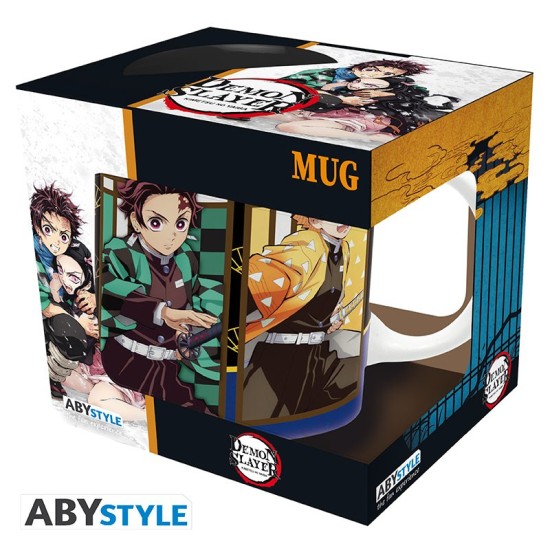 ABYstyle Demon Slayer Ceramic Mug 320ml - Entertainment District - Krūze