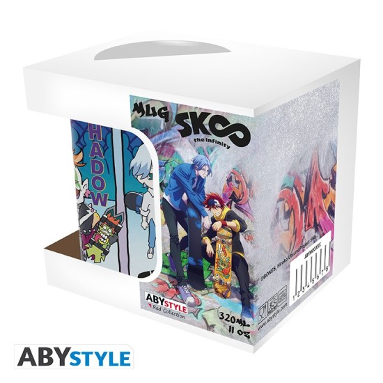 ABYstyle SK8 the Infinity Ceramic Mug 320ml - Chibi Characters - Krūze