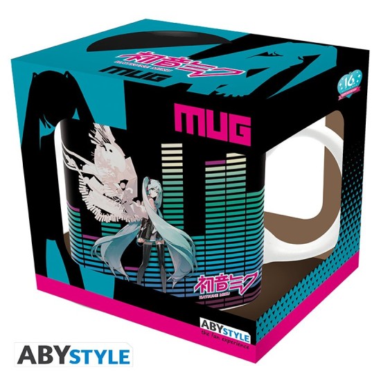 ABYstyle Hatsune Miku Ceramic Mug 320ml - Happy 16th Birthday Mi - Krūze