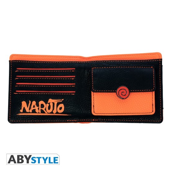 ABYstyle Naruto Shippuden Premium Bi-fold Wallet 9.5 x 11cm - Naudas maks