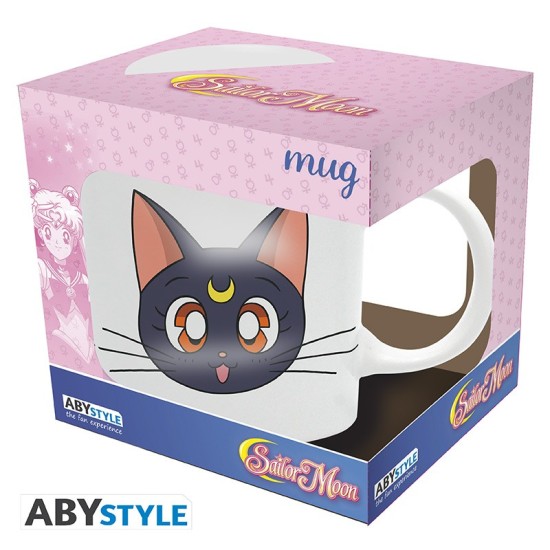 ABYstyle Sailor Moon Ceramic Mug 320ml - Luna & Artemis - Krūze