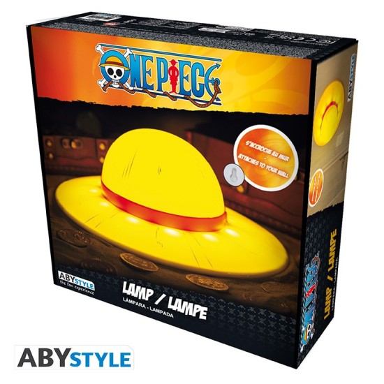 ABYstyle One Piece LED Lamp 25cm (works with 3xAA batteries) - Strawhat - LED lampa