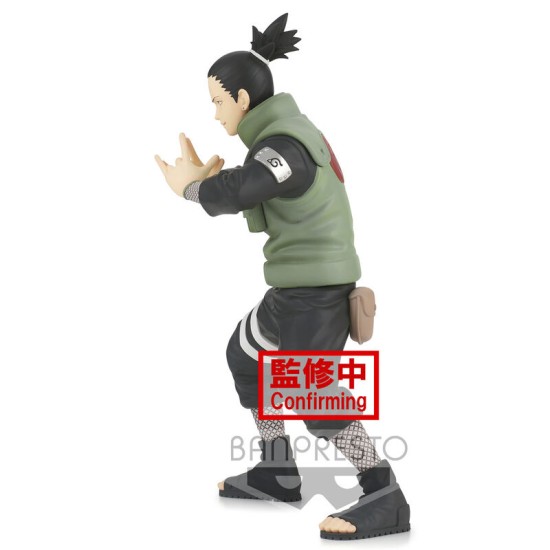 Banpresto Naruto Shippuden Vibration Stars Figure 17cm - Nara Shikamaru - Plastic figure