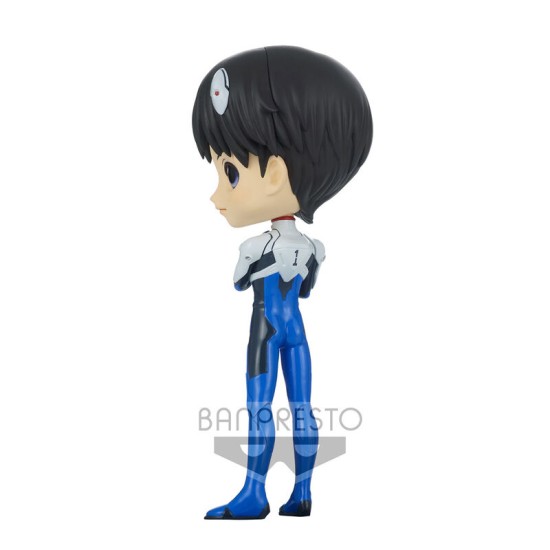 Banpresto Rebuild of Evangelion New Theatrical Edition Plugsuit Style ver.A Figure 14cm - Shinji Ikari Q posket - Plastic figure