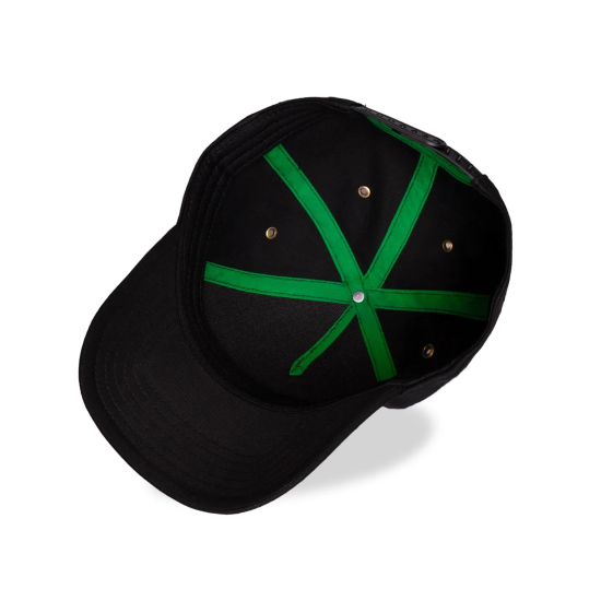 Difuzed Hunter x Hunter Logo Black Adjustable Cap - Kokvilnas cepure ar nagu