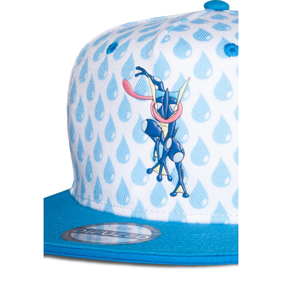 Difuzed Pokemon Greninja Snapback Cap - Cepure ar nagu