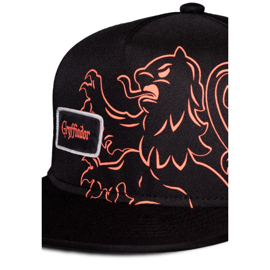 Difuzed Harry Potter Snapback Cap - Kokvilnas cepure ar nagu