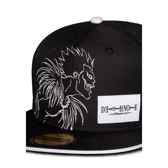 Difuzed Death Note Snapback Cap - Kokvilnas cepure ar nagu