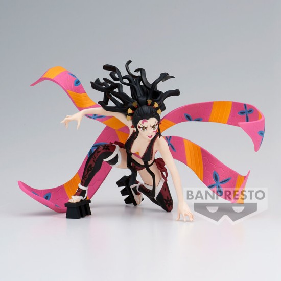 Banpresto Demon Slayer Kimetsu no Yaiba Vibration Stars Figure 8cm - Daki Black Hair - Plastmasas figūriņa