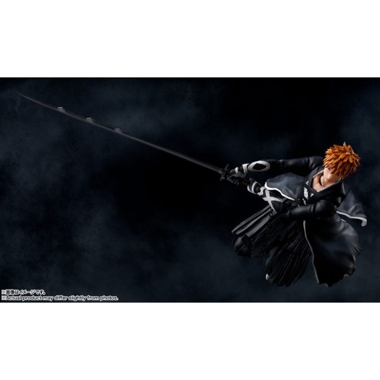 Tamashii Nations Bleach: Thousand-Year Blood War S.H. Figuarts Action Figure 16cm - Ichigo Kurosaki (Bankai Tensa Zangetsu) - Plastmasas figūriņa