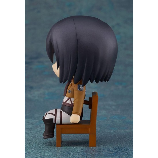 Good Smile Company Attack on Titan Nendoroid Action Figure 10cm - Mikasa Ackerman - Plastmasas figūriņa