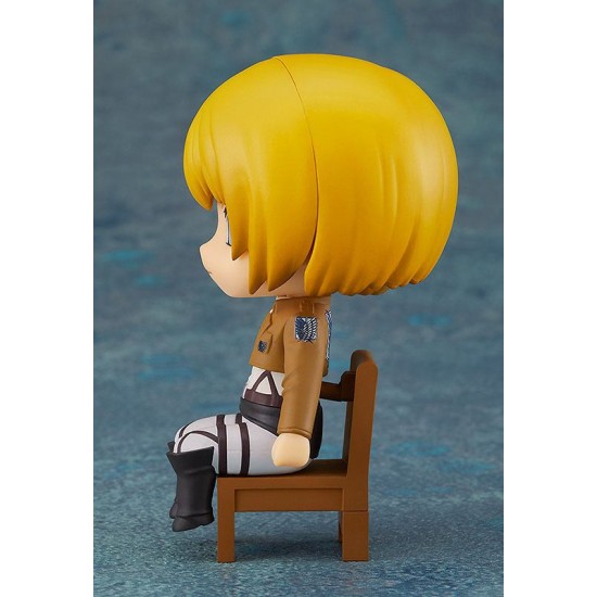 Good Smile Company Attack on Titan Nendoroid Swacchao Figure 10cm - Armin Arlert - Plastmasas figūriņa