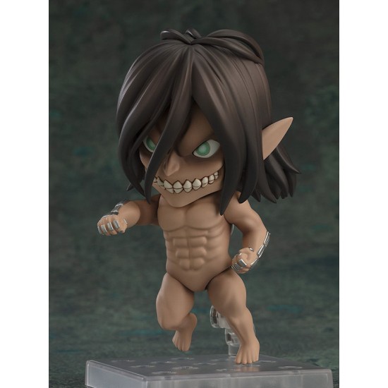 Good Smile Company Attack on Titan Nendoroid Action Figure 10cm - Eren Yeager: Attack Titan - Plastmasas figūriņa