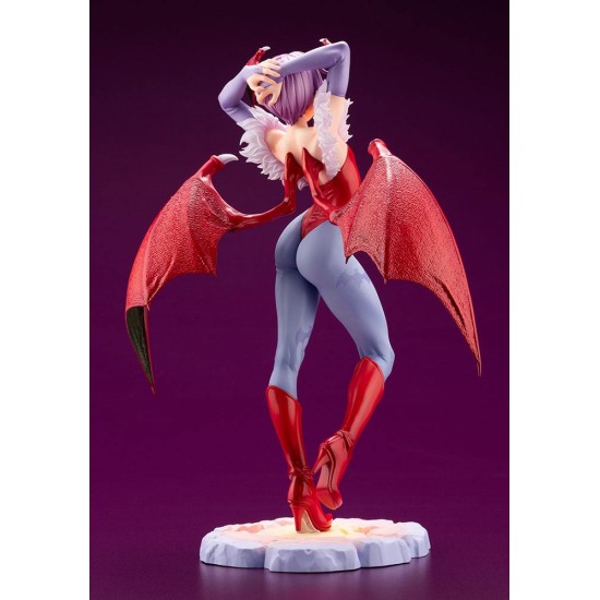 Kotobukiya Darkstalkers Bishoujo 1/7 Figure 22cm - Lilith - Plastmasas figūriņa