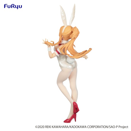 Furyu Sword Art Online BiCute Bunnies ver. Color Figure 30cm - Asuna White Pearl - Plastmasas figūriņa