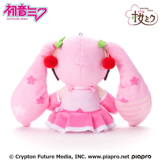 Sega Hatsune Miku Hangingood  Plush Toy 20cm - Sakura Miku - Plush toy