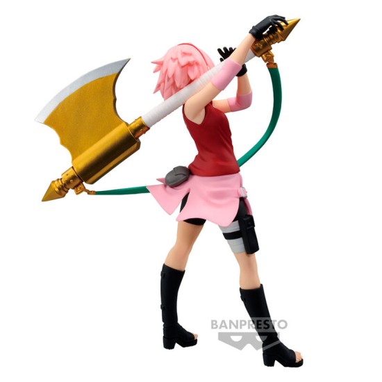 Banpresto Naruto Shippuden Narutop99 Figure 15cm - Haruno Sakura - Plastmasas figūriņa