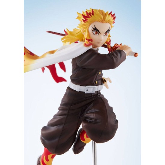 Aniplex Demon Slayer Kimetsu no Yaiba ConoFig Figure 13cm - Kyojuro Rengoku - Plastmasas figūriņa