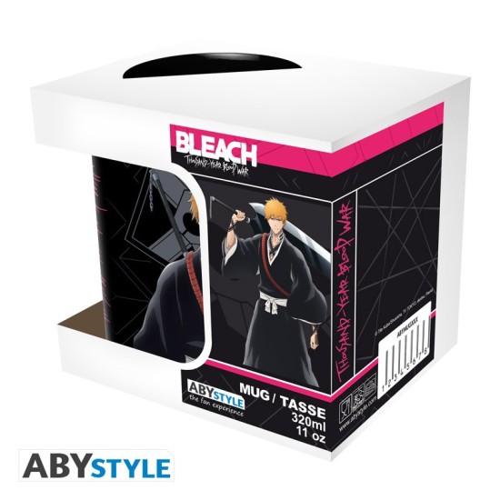 ABYstyle Bleach Ceramic Mug 320ml - Ichigo vs Ishida - Krūze