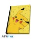 ABYstyle Pokemon Gift Set Mug 460ml / Large Glass 400ml / Notebook - Pikachu - Komplekts krūze / glāze / klade