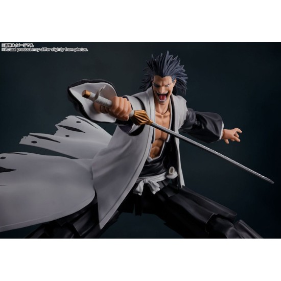 Tamashii Nations Bleach: Thousand-Year Blood War S.H. Figuarts Action Figure 17cm - Kenpachi Zaraki - Plastmasas figūriņa