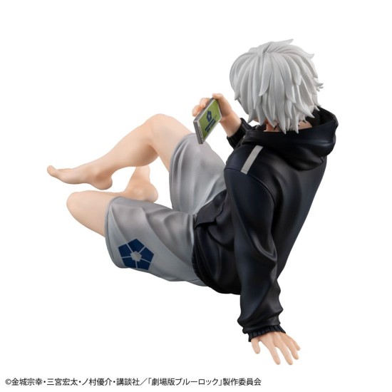 MegaHouse Blue Lock Episode Nagi G.E.M. Palm Size Figure 9cm - Seishiro Nagi - Plastmasas figūriņa