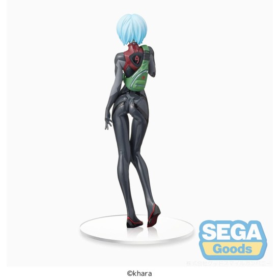 Sega Evangelion 3.0+1.0 Thrice Upon a Time SPM Figure 22cm - Rei Ayanami (re-run) - Plastmasas figūriņa