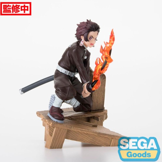 Sega Demon Slayer Kimetsu no Yaiba SwordSmith Village Figure 12cm - Tanjiro Kamado - Plastmasas figūriņa