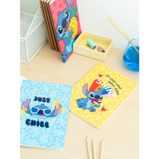 Grupo Erik Disney Stitch A5 Notebook 22 x 16cm (3.pcs) - Klade