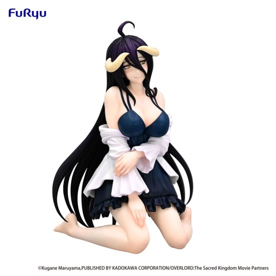 Furyu Overlord Noodle Stopper ver. Loungewear Figure 12cm - Albedo - Plastmasas figūriņa