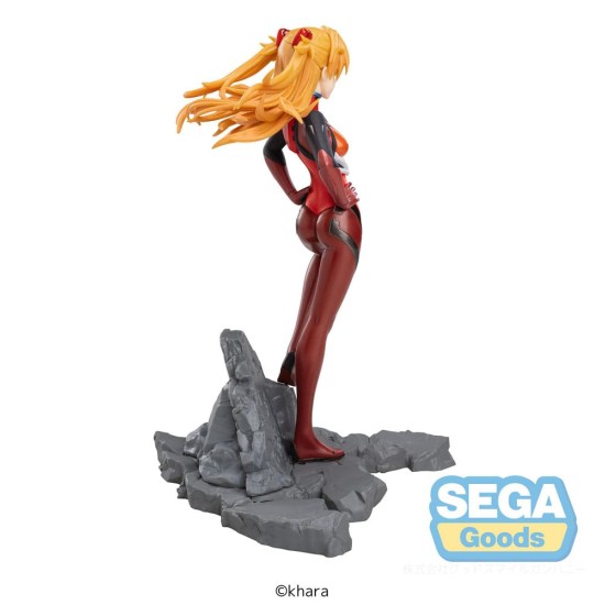 Sega Evangelion 3.0+1.0 Thrice Upon a Time Ver. 30th Anniversary Luminasta Figure 23cm - Asuka Shikinami Langley Vignetteum - Plastmasas figūriņa