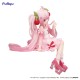 Furyu Hatsune Miku Noodle Stopper Figure 14cm - Sakura Miku 2025 - Plastic figure