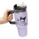 Paladone Hello Kitty Thermos Mug with Straw 1200ml - Kuromi