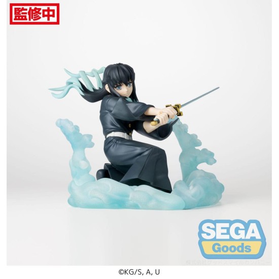 Sega Demon Slayer Kimetsu no Yaiba Xross Link Anime Figure 11cm - Muichiro Tokito Hashira Training - Plastic figure