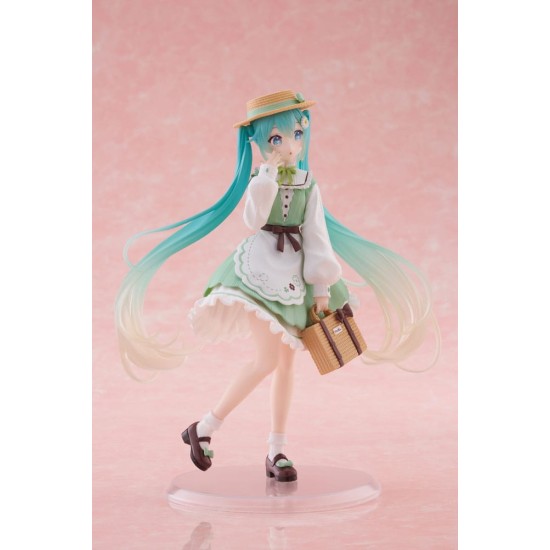 Taito Prize Hatsune Desktop Cute Ver. Fashion Country Figure 18cm - Hatsune Miku - Plastic figure