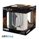 ABYstyle Attack on Titan King Size Ceramic Mug 460ml - Emblem - Krūze