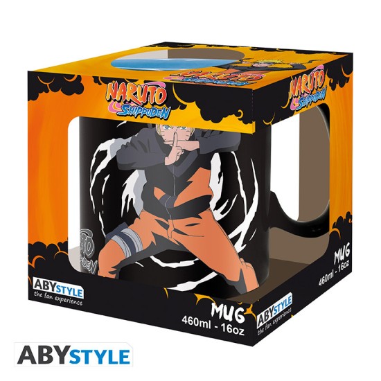 ABYstyle Naruto Shippuden King Size Ceramic Mug 460ml - Naruto & Kurama - Krūze