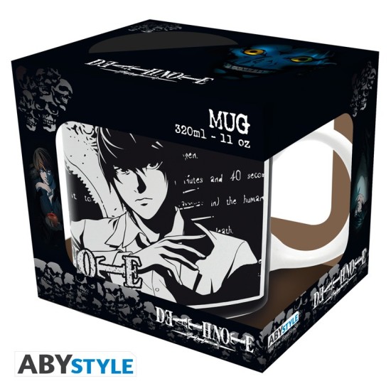 ABYstyle Death Note Ceramic Mug 320ml - Light vs L