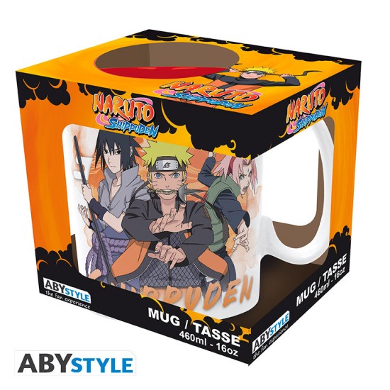 ABYstyle Naruto Shippuden King Size Ceramic Mug 460ml - Past and present