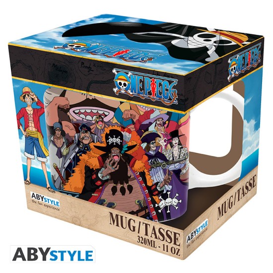 ABYstyle One Piece Ceramic Mug 320ml - Blackbeard Pirates Crew