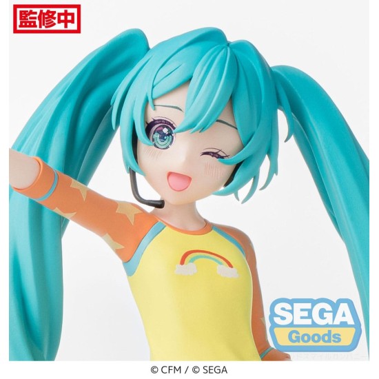 Sega Hatsune Miku x Love and Berry Dress Up and Dance! Desktop x Decorate Collections Ver. Love Costume Figure 17cm - Hatsune Miku - Plastmasas figūriņa