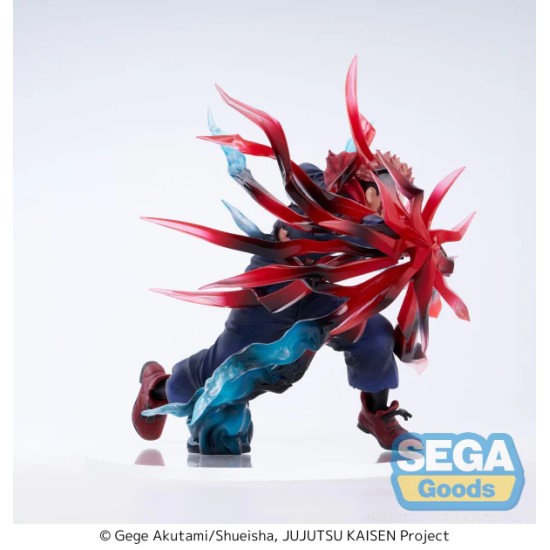 Sega Jujutsu Kaisen Luminasta Figure 16cm - Yuji Itadori Black Flash - Plastmasas figūriņa