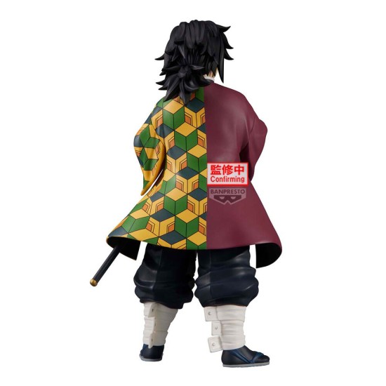 Banpresto Demon Slayer Kimetsu no Yaiba Grandista Figure 24cm - Giyu Tomioka - Plastmasas figūriņa