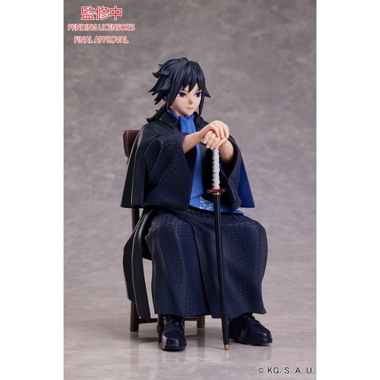 Aniplex Demon Slayer Kimetsu no Yaiba Figure 16cm - Giyu Tomioka - Plastmasas figūriņa