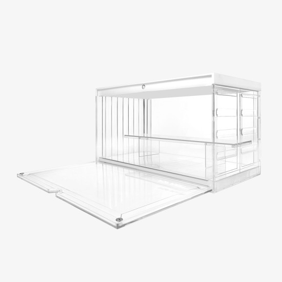 Pop Mart 100% modulārs gaismas displejs–vitrīna kolekcionējamiem figūriņām ar LED apgaismojumu