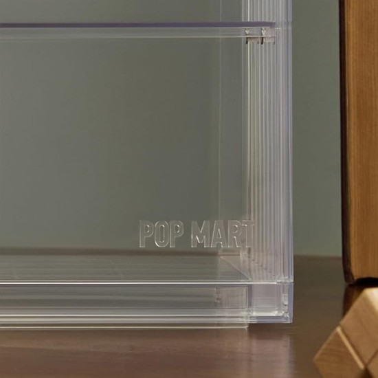 Pop Mart 400% modulārs gaismas displejs–vitrīna kolekcionējamiem figūriņām ar LED apgaismojumu