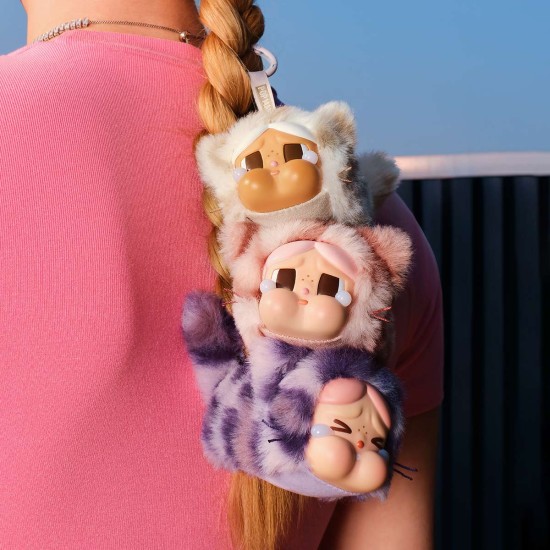 Pop Mart Crybaby Wild but Cutie Series Blind Box Vinyl / Plush Pendant - Vinila / plīša atslēgu piekariņš