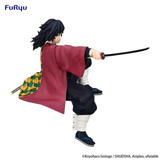 Furyu Demon Slayer Kimetsu no Yaiba Noodle Stopper Figure 14cm - Giyu Tomioka - Plastmasas figūriņa